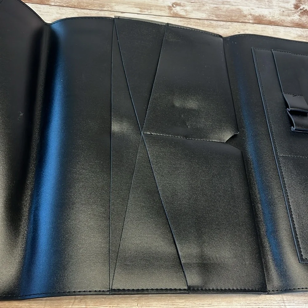 The Glass Ladder Document Folder briefcase Black
